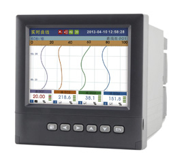 美控MIK-R6000D 1-16路 彩屏智能無(wú)紙/瞬時(shí)累積流量積算記錄儀