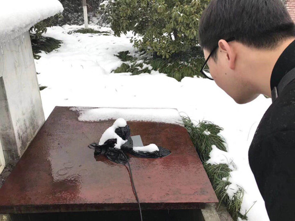 嚴寒風(fēng)雪！擋不住為客戶服務(wù)的熱情