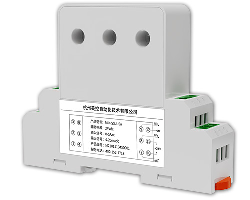 美控MIK-SSJI 三相交流電流傳感器，可測三路，1-30A