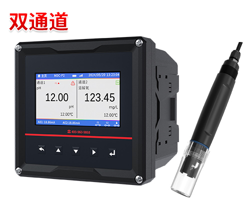 4G無線雙通道pH/orp控制器-高端款